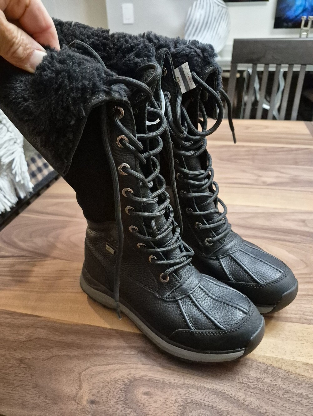 UGG Adirondack III Waterproof TALL BOOTS WOMEN'S SZ 5 $350